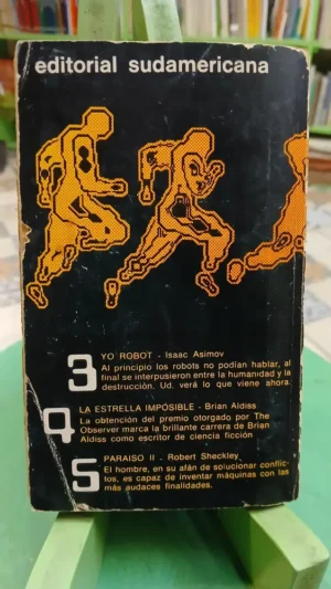 977417-MLA98239650945_112025 Yo, Robot Isaac Asimov Ed. Sudamericana Colecc. Nebulae 1977