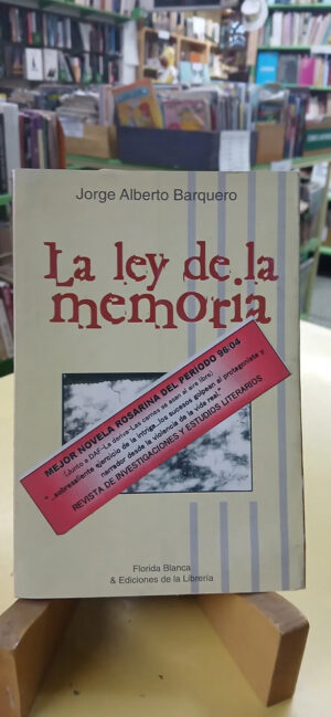 978169-MLA112814877664_072026 La Ley De La Memoria - Jorge Alberto Barquero