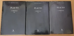 981067-MLA109860997018_042026 Plauto - Comedias T. 1, 2 Y 3 - Ed. Gredos