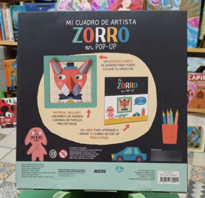Mi Cuadro De Artista - Zorro - En Pop-up - Nuevo Para Armar