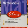 999648-MLA97244681643_112025 Matemáticas - Schaum - A. Estévez Andreu - J. Enciso Pizarro