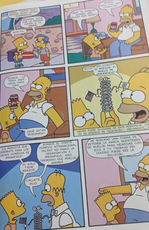 602599-MLA114067883372_072026 Los Simpson A Por El Oro - Matt Groening