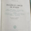 Primeros Libros De Poesía. Juan Ramón Jiménez, Ed. Aguilar