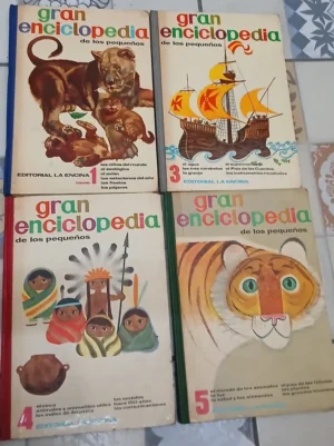 888703-MLA114070766514_072026 Gran Enciclopedia De Los Pequeños Lote 8 Números- La Encina