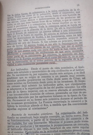 Historia Económica Y Social De La Edad Media - Henri Pirenne