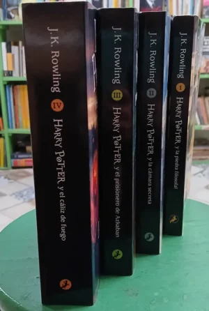 Harry Potter 1, 2, 3 Y 4 - J.k. Rowling