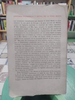 Historia Económica Y Social De La Edad Media - Henri Pirenne