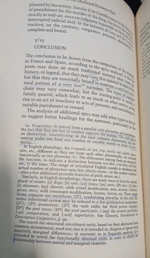 The Narreme In The Medieval Romance Epic - Eugene Dorfman