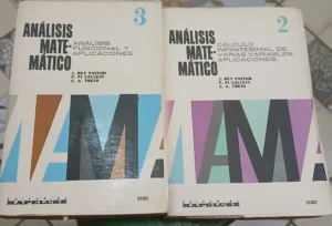 Análisis Matemático Tomo 2 Y 3 - Rey Pastor, Calleja, Trejo