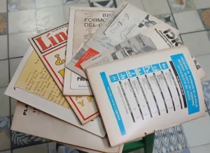 Línea Revista Años 80' Lote De 7 Números