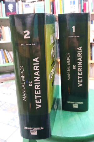 Manual Merk De Veterinaria 2 Tomos - Océano Sexta Edición
