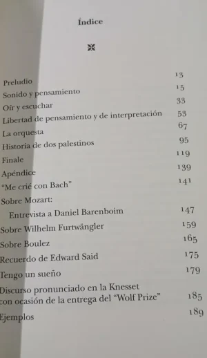 Daniel Barenboim - El Sonido Es Vida. El Poder De La Música