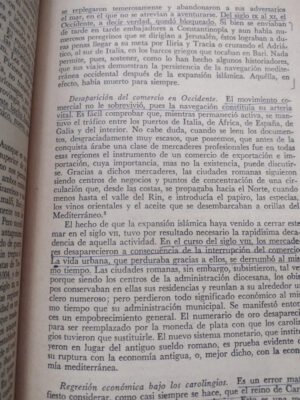 Historia Económica Y Social De La Edad Media - Henri Pirenne