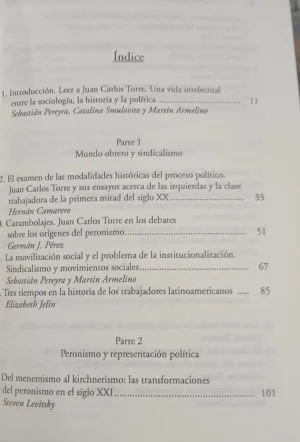 890336-MLA117147965231_092026 Por Qué Leer A Juan Carlos Torre - Pereyra, Smulovitz...