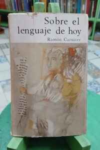 951549-MLA115956235070_092026 Sobre El Lenguaje De Hoy - Ramón Carnicer