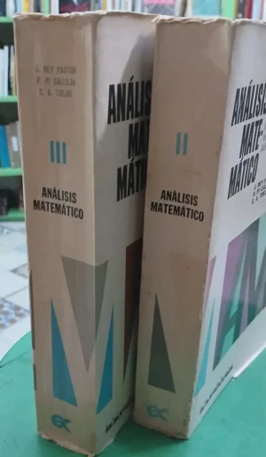 Análisis Matemático Tomo 2 Y 3 - Rey Pastor, Calleja, Trejo