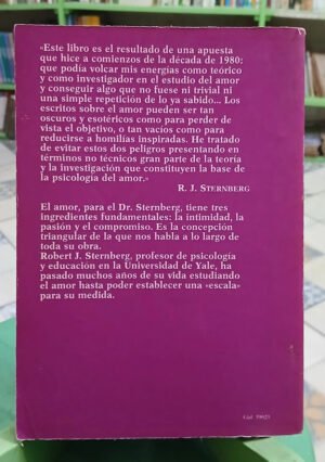 600708-MLA120368024265_102026 El Triángulo Del Amor - Sternberg