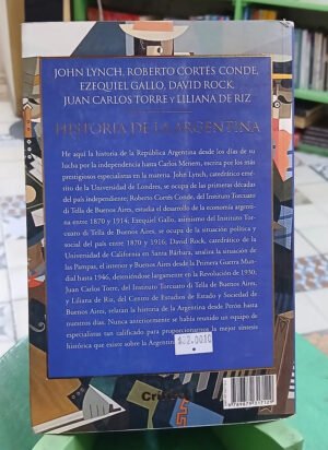 607128-MLA120311579895_102026 Historia De La Argentina - John Lynch