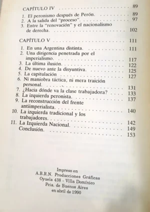 De Perón A Menem: El Peronismo En La Encrucijada