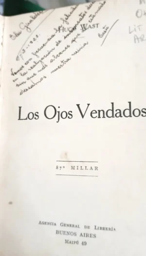 779644-MLA118790345509_102026 Los Ojos Vendados - Hugo Wast