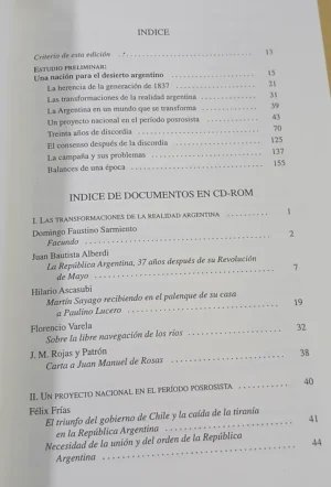 Proyecto Y Construcción De Una Nación. 1846-1880 - Donghi