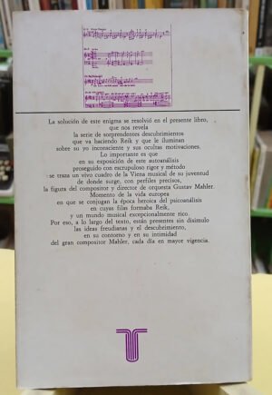 952050-MLA117850400458_102026 Variaciones Psicoanalíticas Sobre Mahler - Theodor Reik