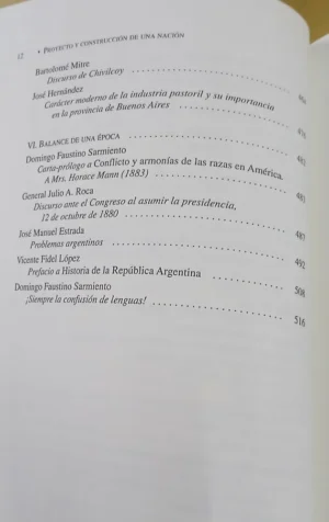 Proyecto Y Construcción De Una Nación. 1846-1880 - Donghi