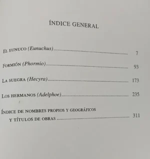 Terencio - Comedias 1 Y 2
