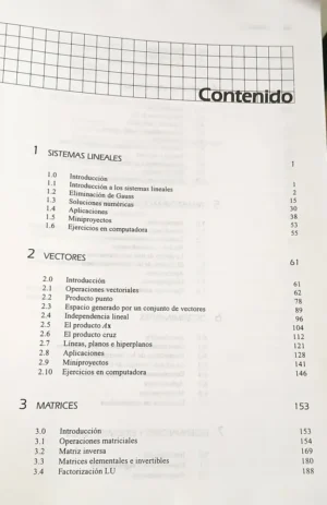 Álgebra Lineal Con Aplicaciones - Nakos Y Joyner